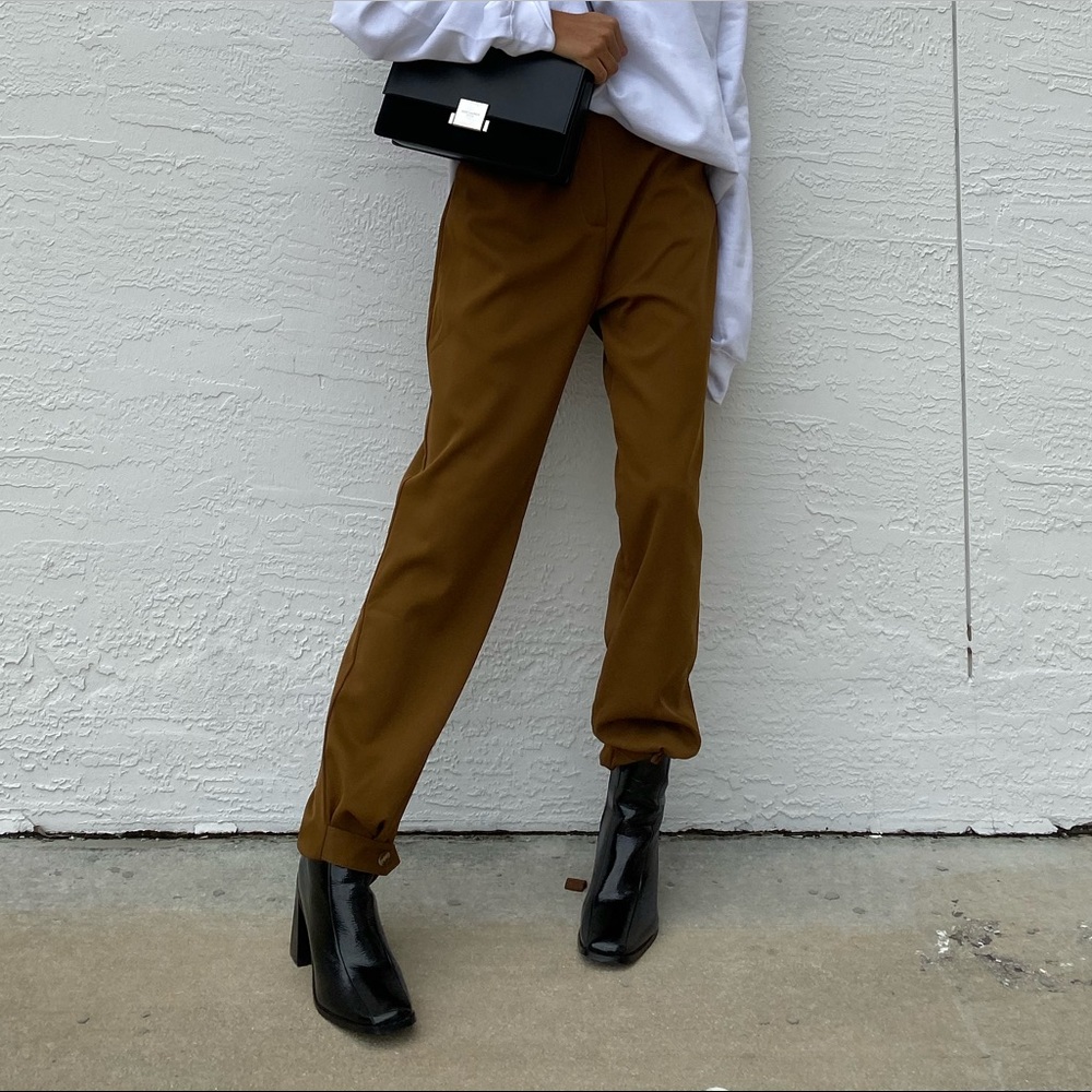 Brown trousers
